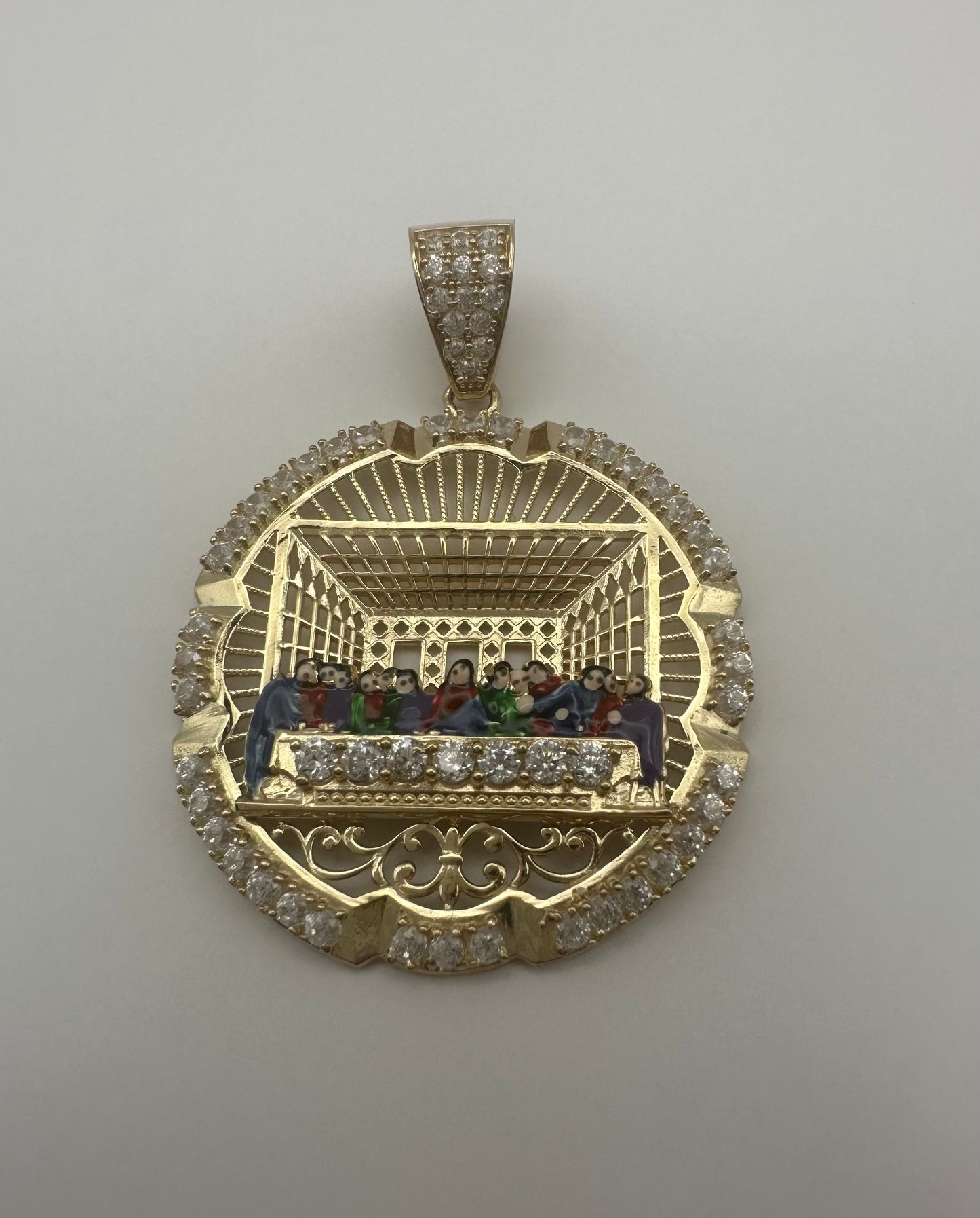 Last supper pendant