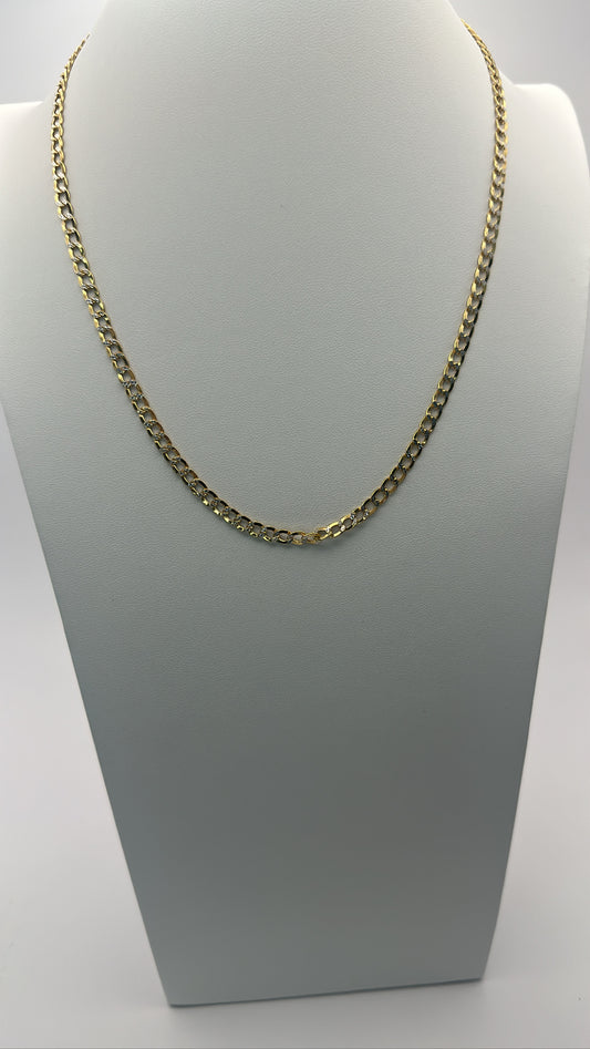 Two tone cuban chain