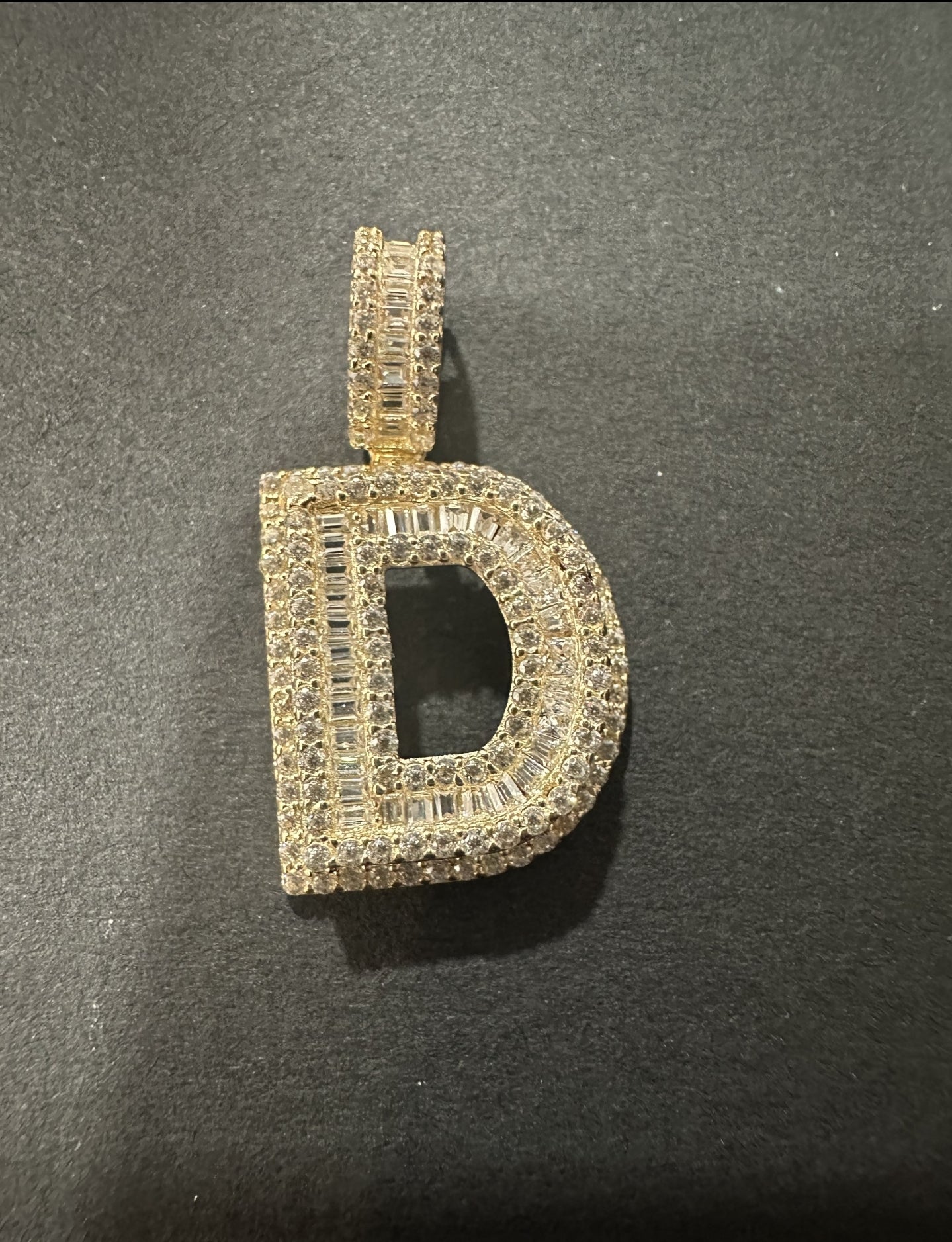 Initial Pendant "D"